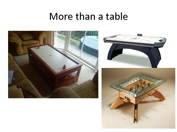 More than a table 