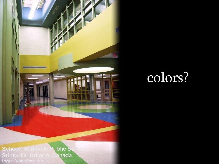 colors? School: Stittsville Public School, Stittsville, Ontario, Canada Image: Design. Share. com 