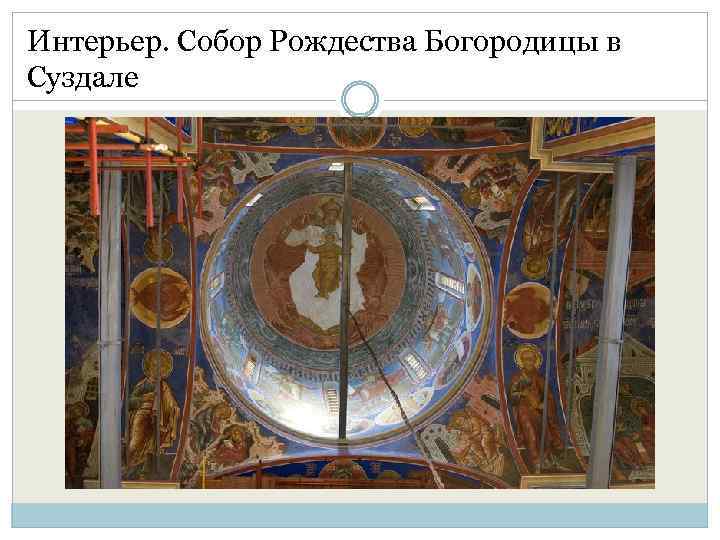 Интерьер. Собор Рождества Богородицы в Суздале 