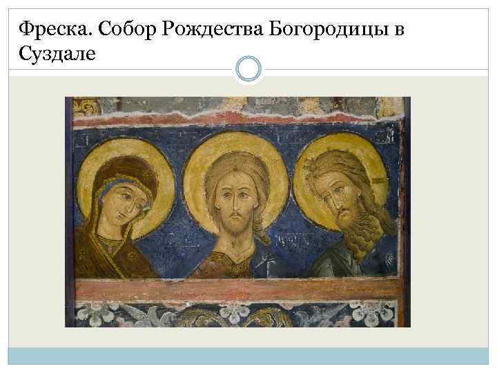 Фреска. Собор Рождества Богородицы в Суздале 