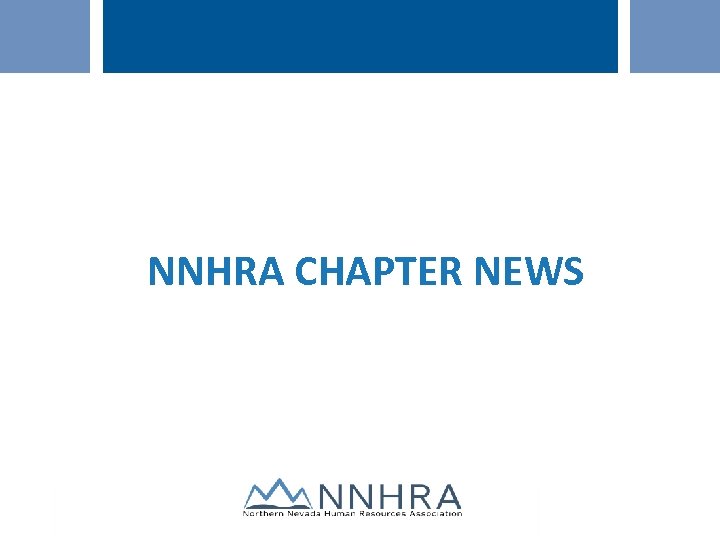 NNHRA CHAPTER NEWS ©SHRM 2016 