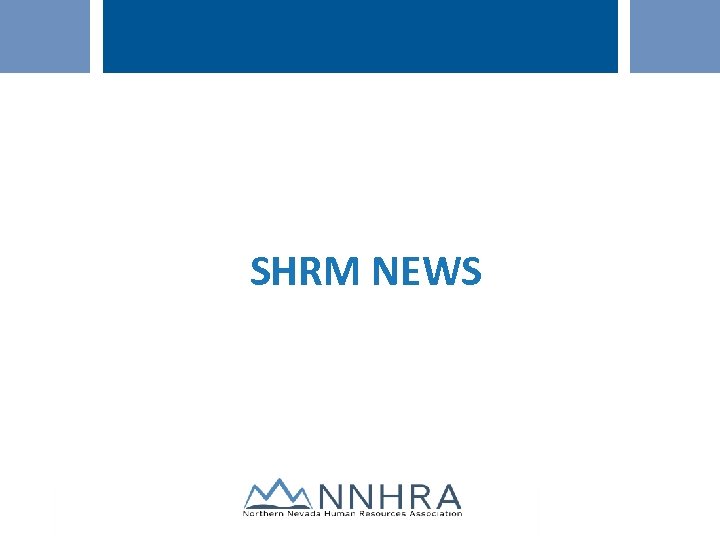 SHRM NEWS ©SHRM 2016 