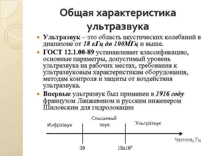 Какой вид ультразвука