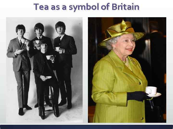 Tea as a symbol of Britain 