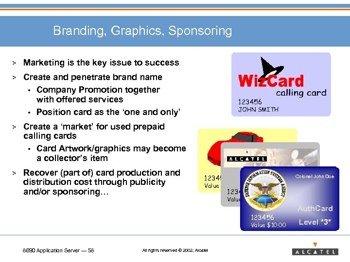 Branding, Graphics, Sponsoring > Marketing is the key issue to success > Create and