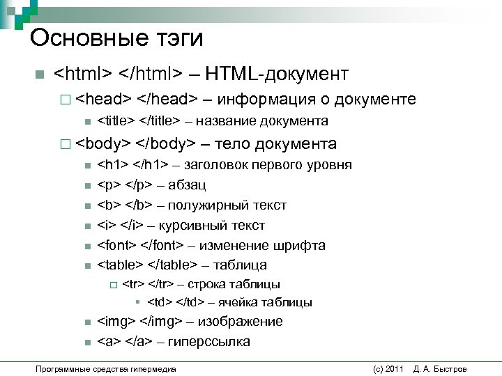 Тег для вставки изображения