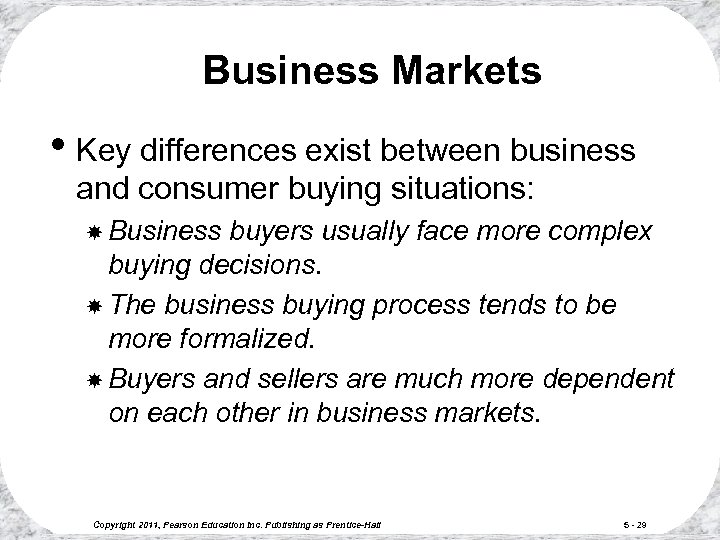 Understanding Consumer And Business Buyer Behavior Chapter 5