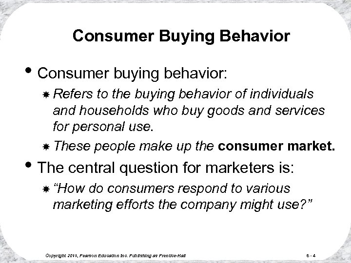 Understanding Consumer And Business Buyer Behavior Chapter 5