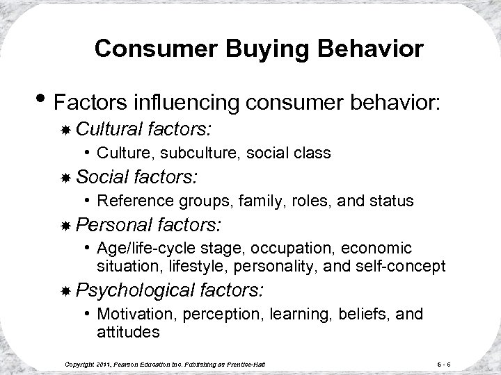 Understanding Consumer And Business Buyer Behavior Chapter 5