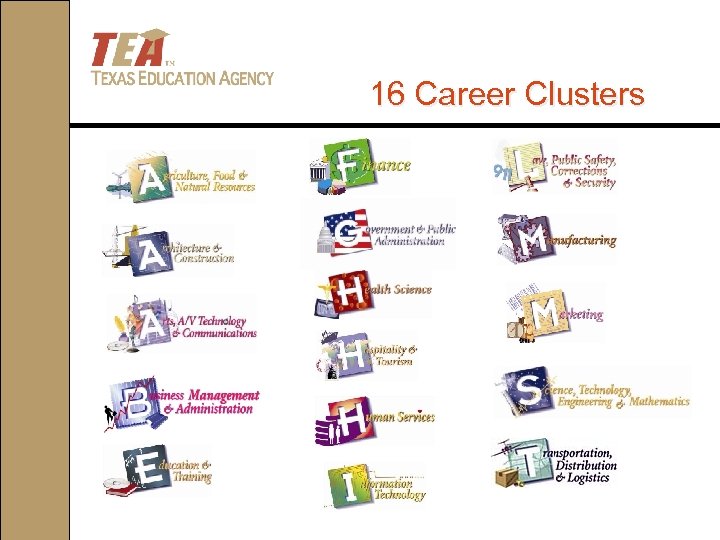 16 Career Clusters 