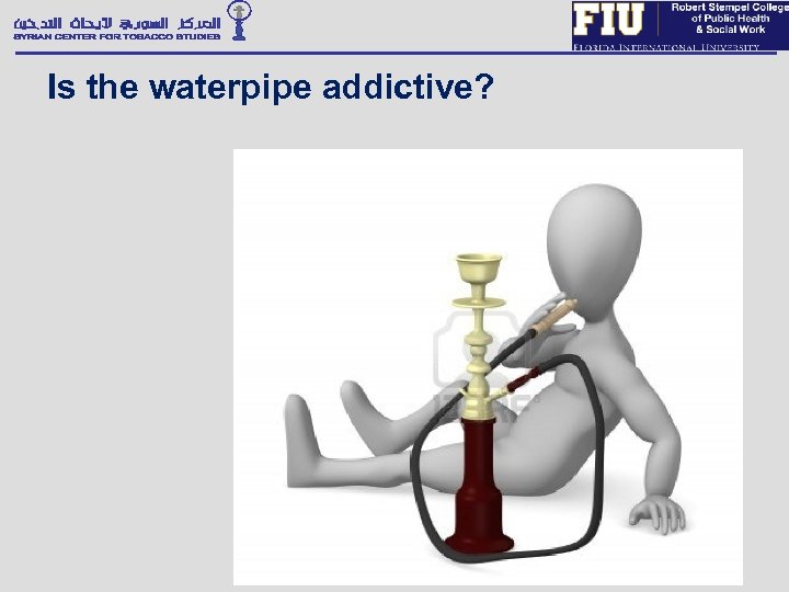 Is the waterpipe addictive? 