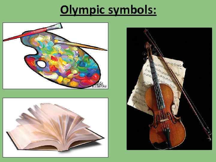 Olympic symbols: 