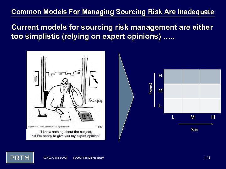 Common Models For Managing Sourcing Risk Are Inadequate Current models for sourcing risk management