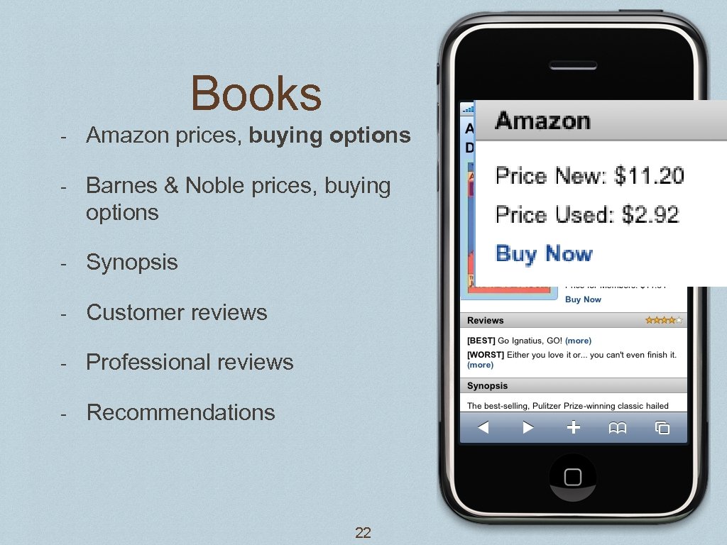 Books - Amazon prices, buying options - Barnes & Noble prices, buying options -