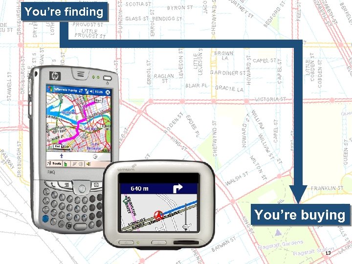 You’re finding You’re buying 13 