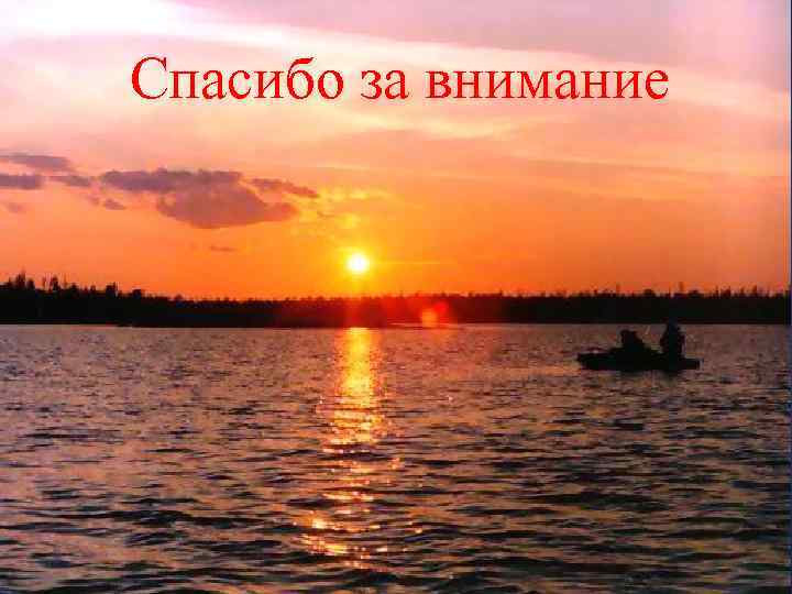 Спасибо за внимание 