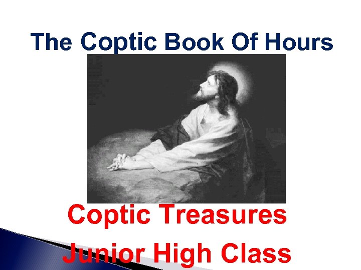The Coptic Book Of Hours Coptic Treasures Junior High Class 