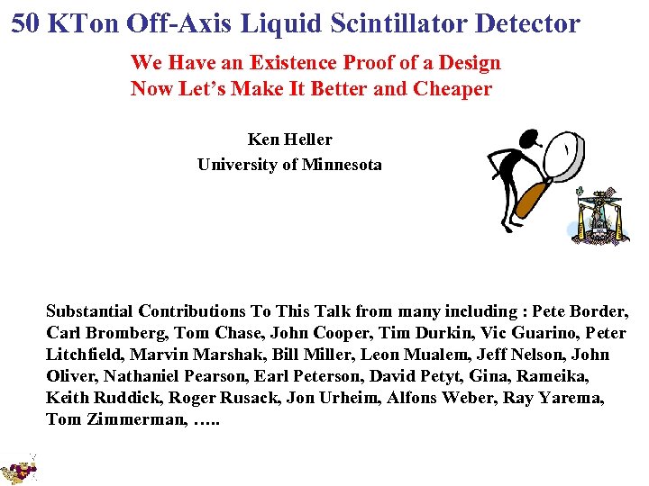 50 KTon Off-Axis Liquid Scintillator Detector We Have an Existence Proof of a Design