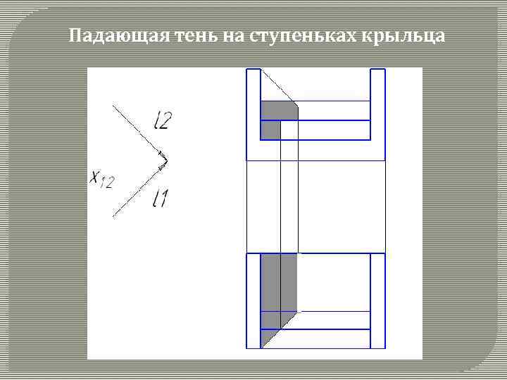 Чертежи с тенями