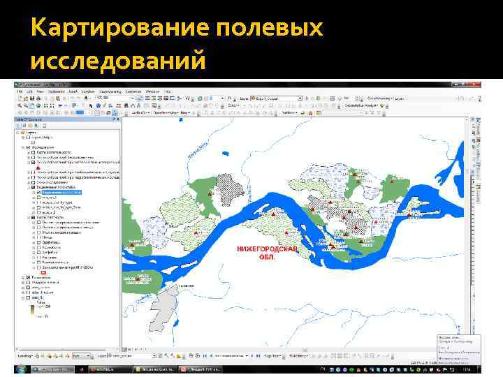 Картирование полевых исследований 