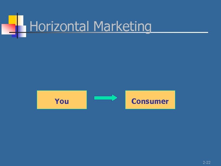 Horizontal Marketing You Consumer 2 -22 