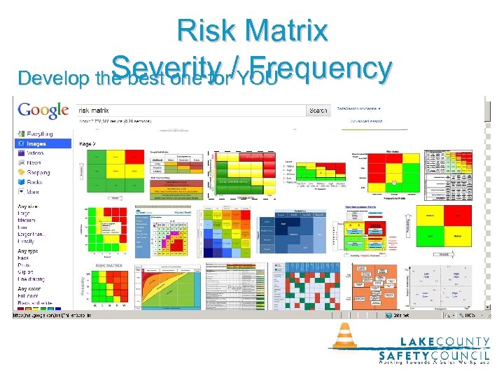 Risk Matrix Severity Frequency Develop the best one for/YOU 