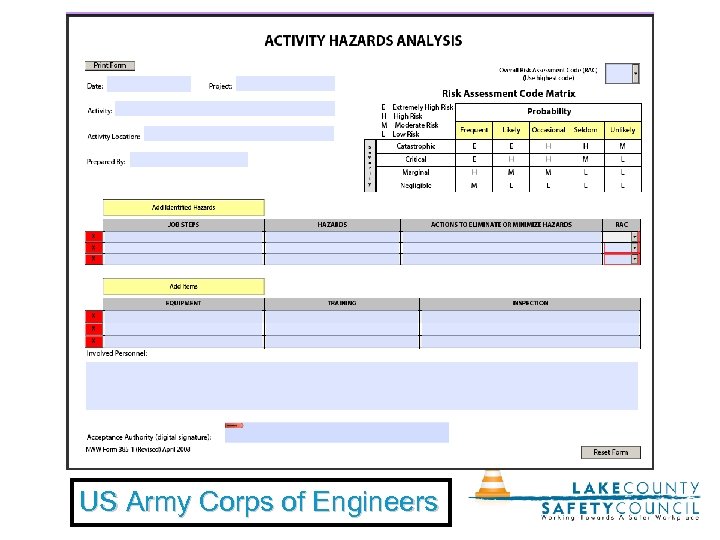 US Army Corps of Engineers 