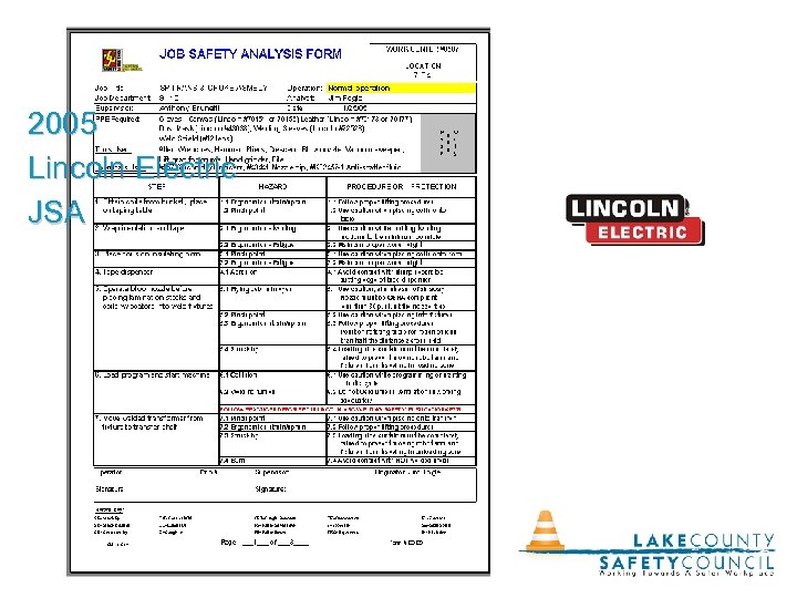 2005 Lincoln Electric JSA 