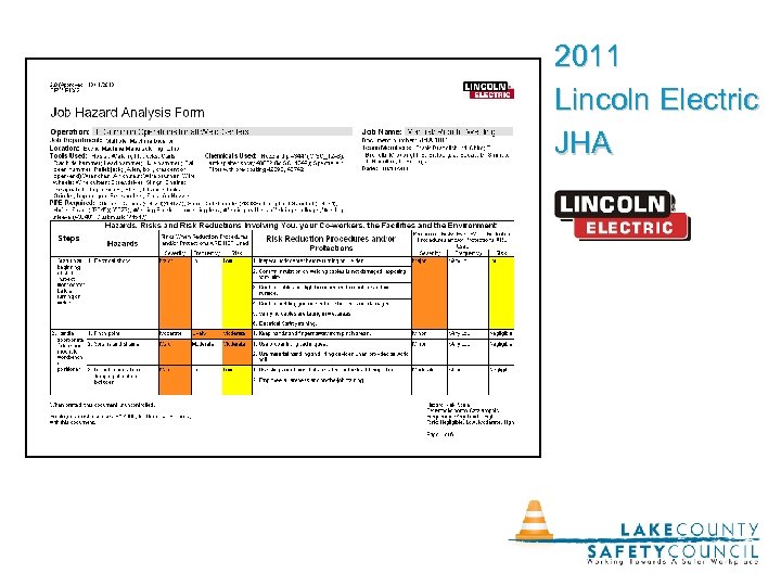 2011 Lincoln Electric JHA 