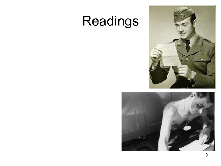 Readings 3 
