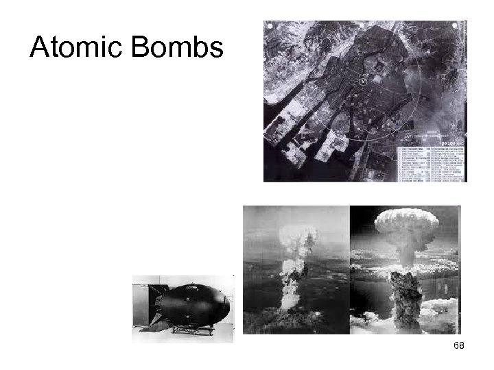 Atomic Bombs 68 