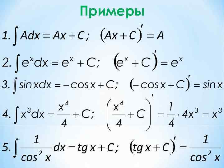 Контрольная работа по теме первообразная и интеграл 2 вариант с решением по фото