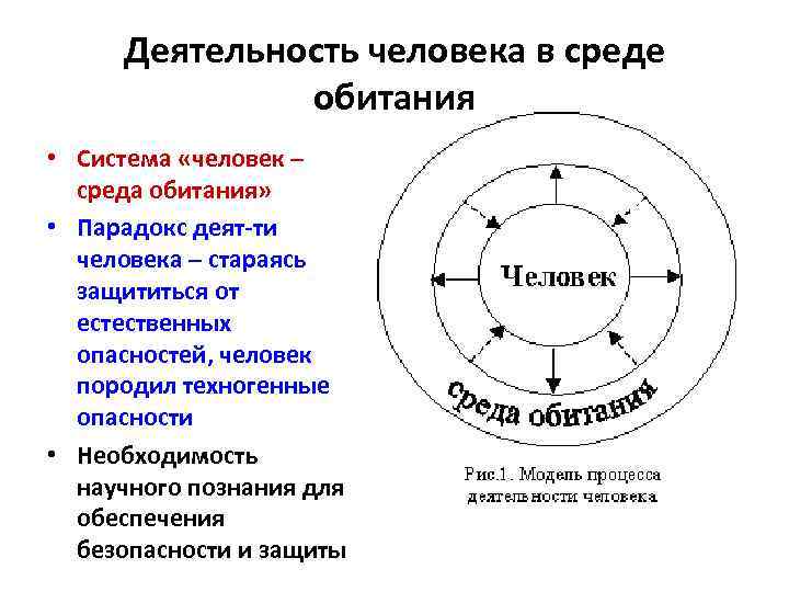 Внешняя среда человека