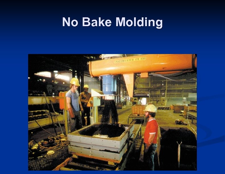 No Bake Molding 