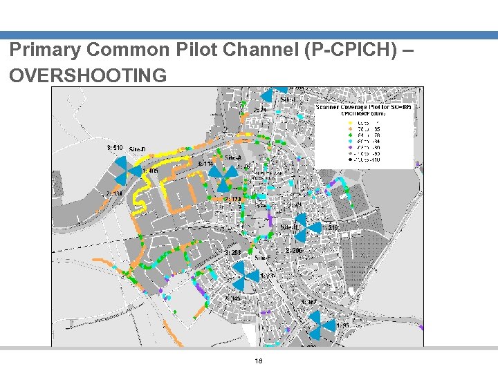 Primary Common Pilot Channel (P-CPICH) – OVERSHOOTING 18 