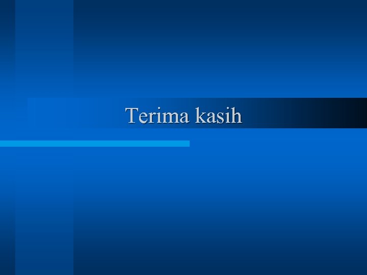 Terima kasih 
