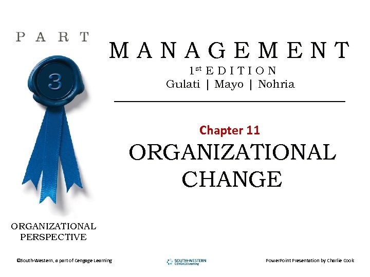 MANAGEMENT 1 st E D I T I O N Gulati | Mayo |
