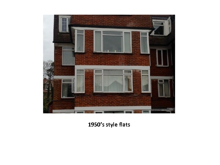 1950’s style flats 