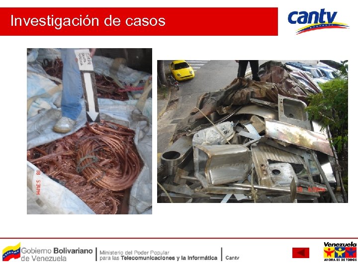 Investigación de casos 
