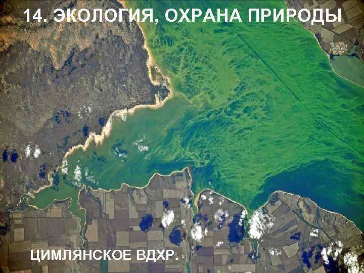 14. ЭКОЛОГИЯ, ОХРАНА ПРИРОДЫ ЦИМЛЯНСКОЕ ВДХР. 