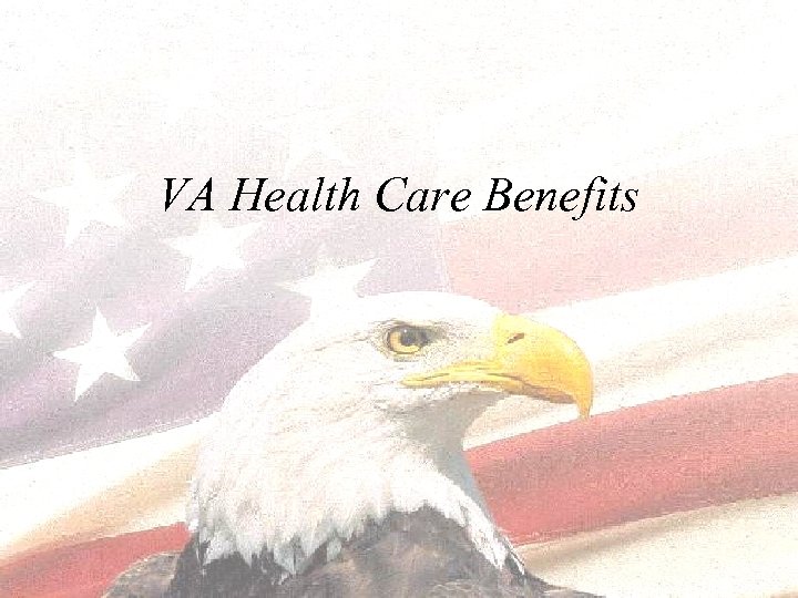 VA Health Care Benefits 