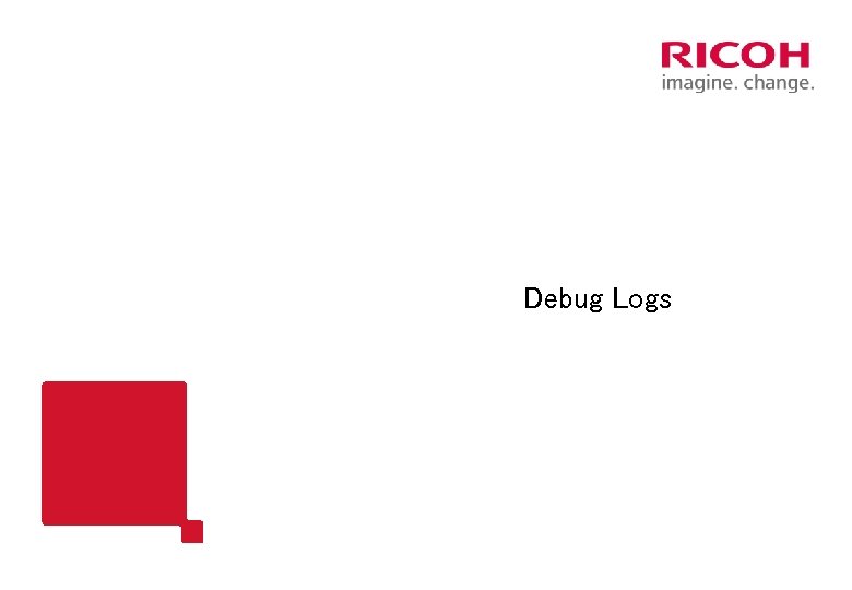 Debug Logs 