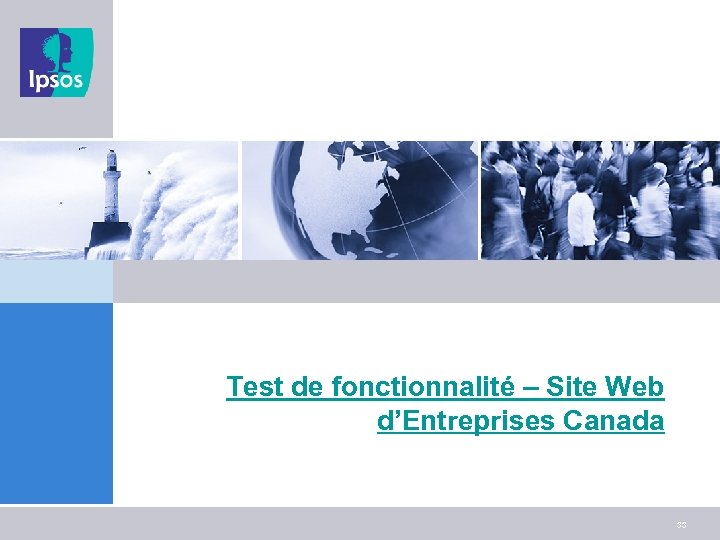 Test de fonctionnalité – Site Web d’Entreprises Canada 33 