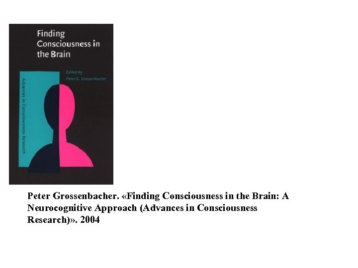 Peter Grossenbacher. «Finding Consciousness in the Brain: A Neurocognitive Approach (Advances in Consciousness Research)»