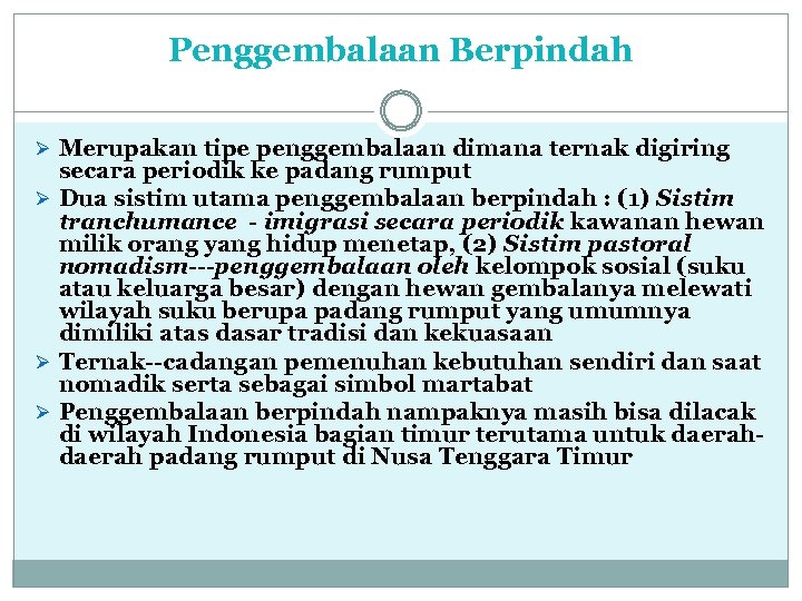 Geografi Pertanian Tipe Pertanian Perkembangan Pertanian