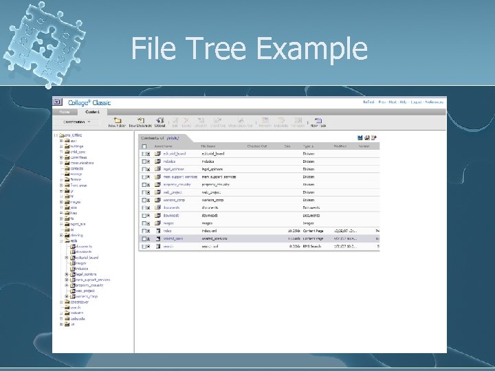 File Tree Example 