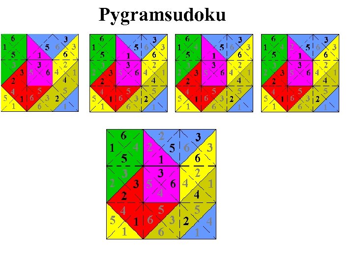 Pygramsudoku 