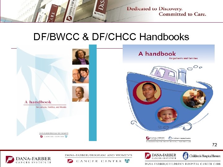 DF/BWCC & DF/CHCC Handbooks 72 