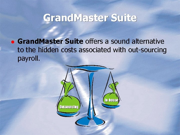 Grand. Master Suite l Grand. Master Suite offers a sound alternative to the hidden