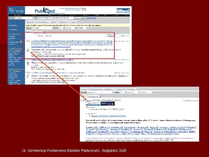 26. Konferencja Problemowa Bibliotek Medycznych, Bydgoszcz 2008 